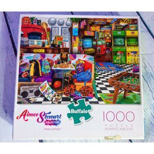 3For$15 Buffalo Games 1000pc Aimee Stewart Pixels & Pizza Arcade Puzzle